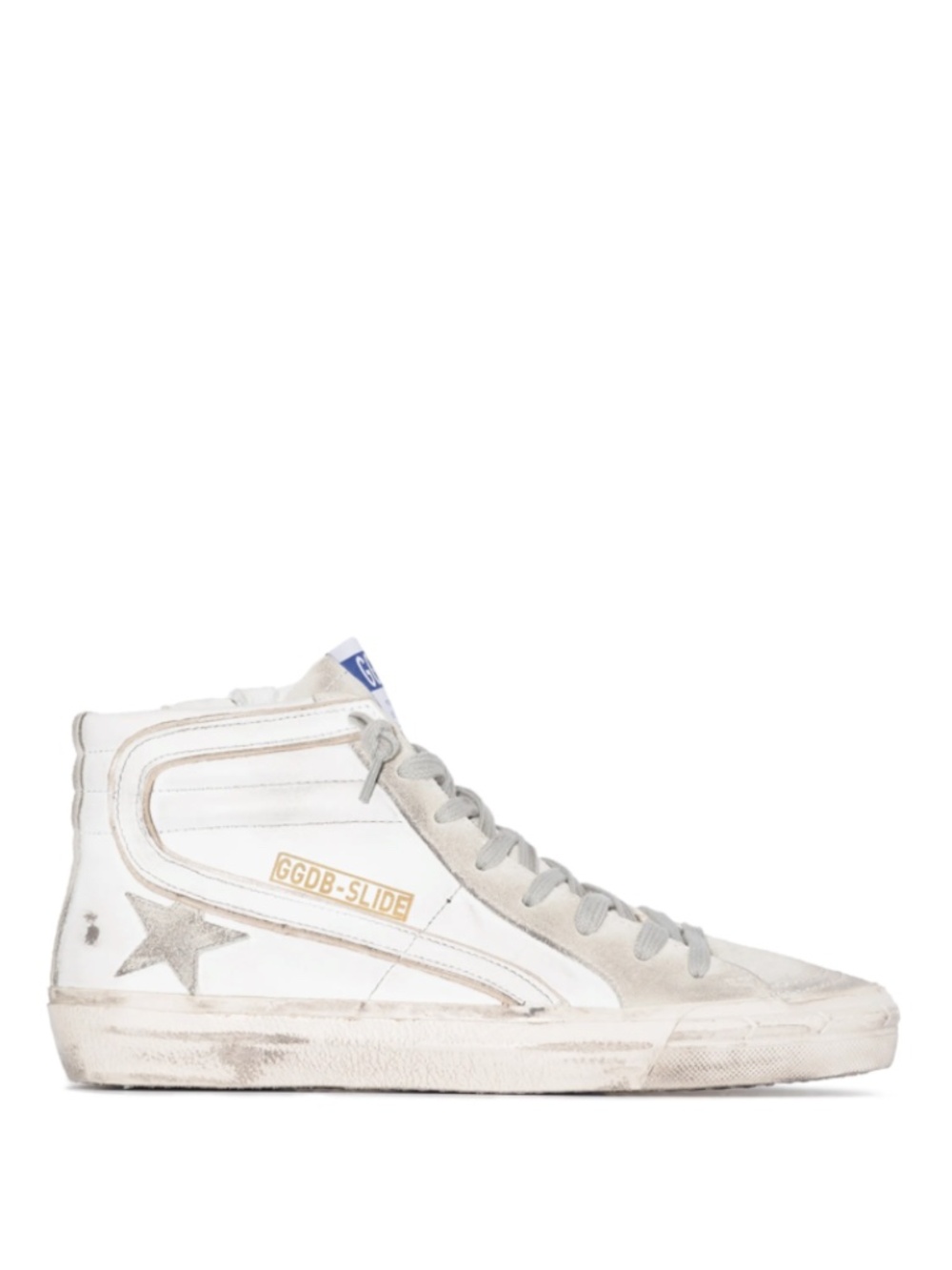 GOLDEN GOOSE SLIDE HIGH-TOP SNEAKERS